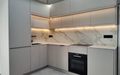 Cocinas blancas modernas