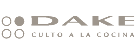 logo dake cocinas dorado