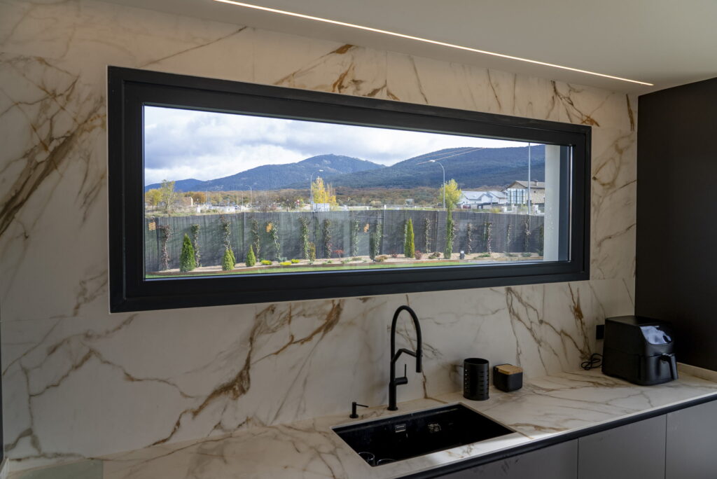 ventana de la cocina