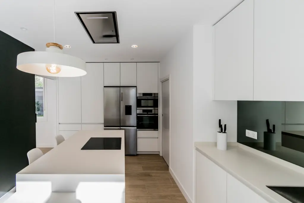 cocina minimalista en valdetorres del jarama
