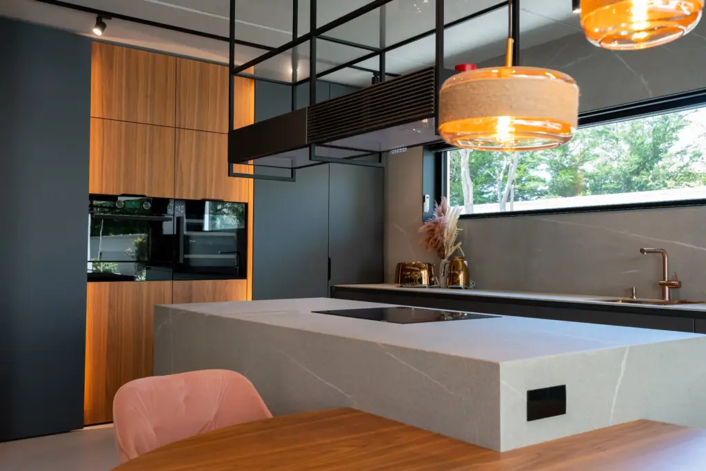 materiales cocina showroom en torrelodones