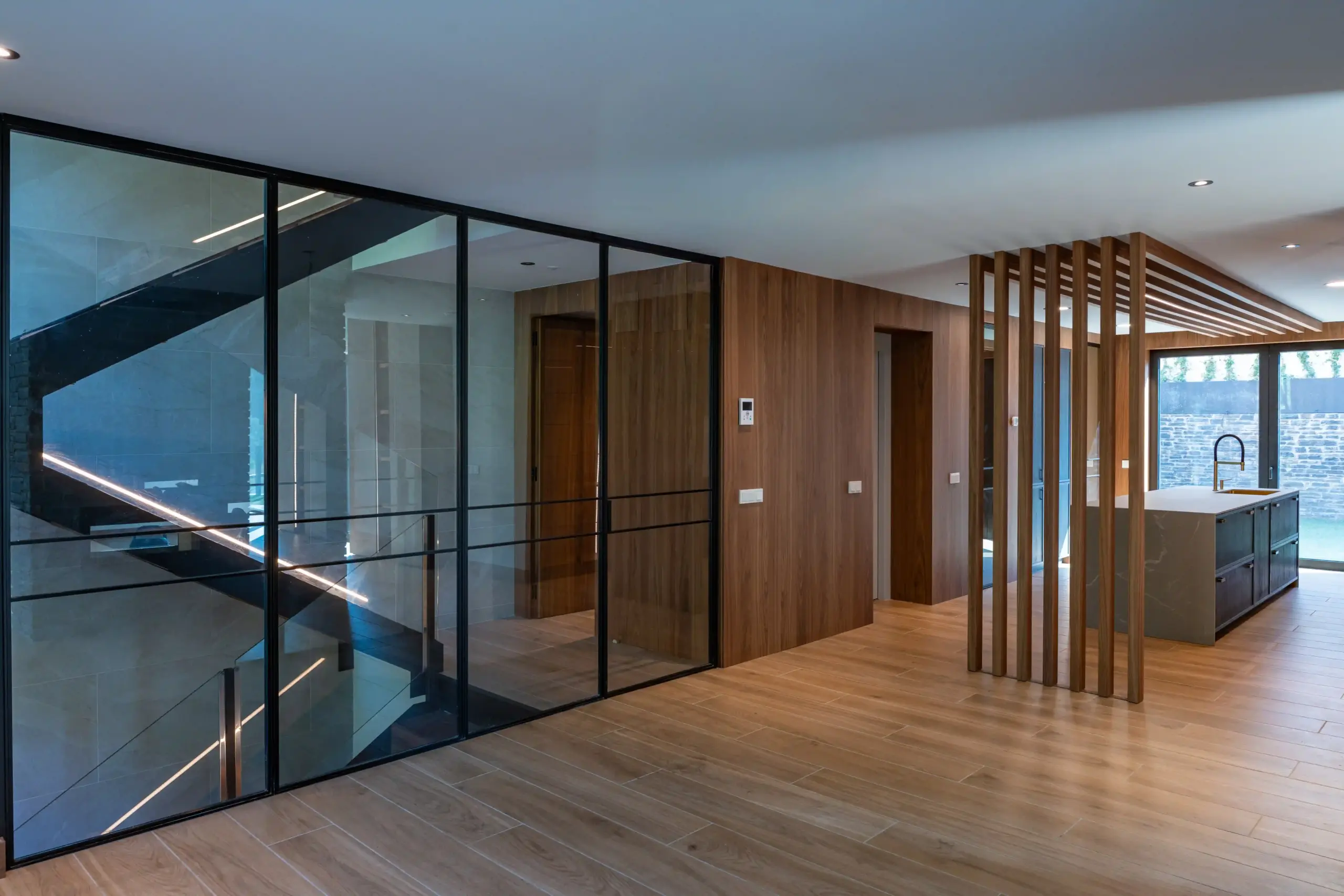 isla negra de la cocina