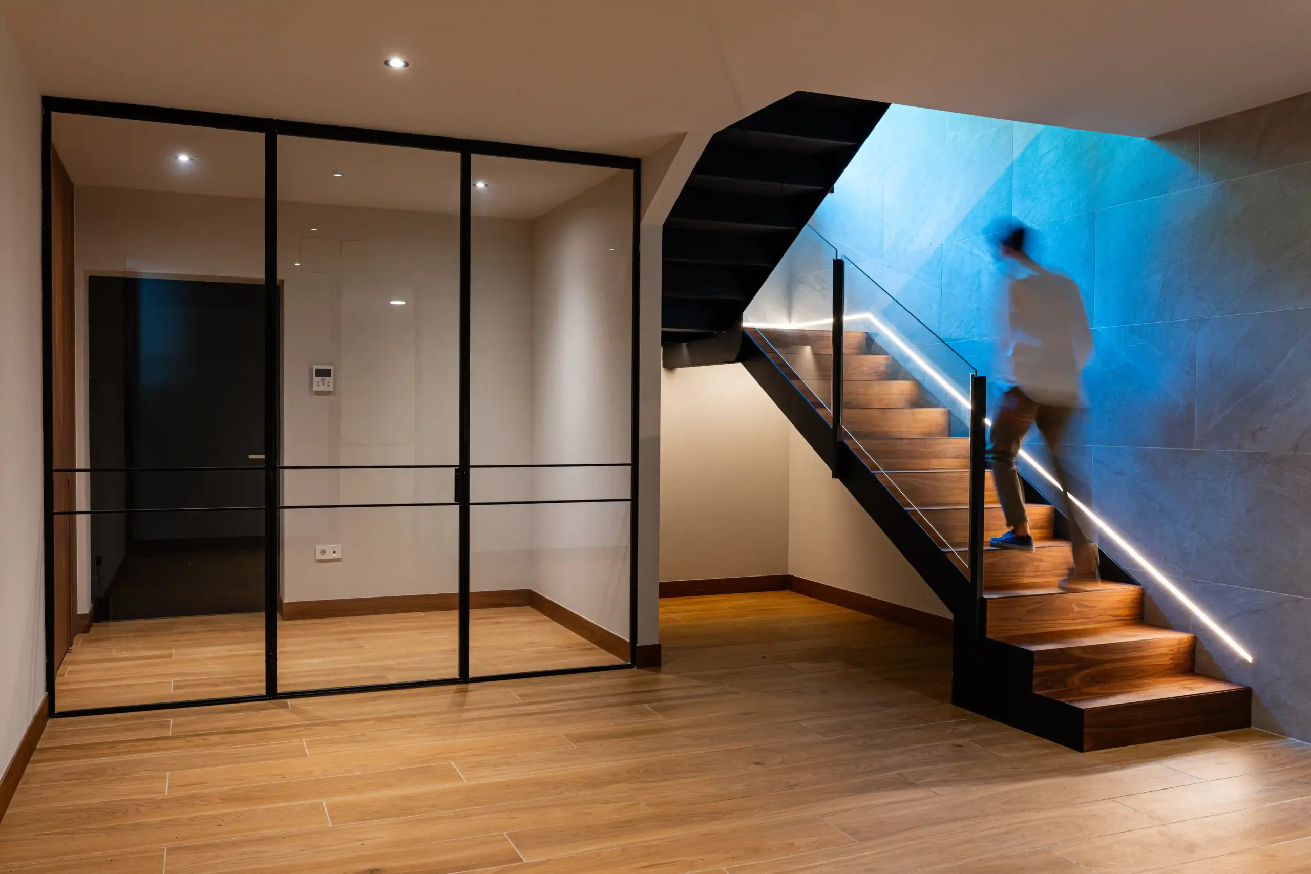 isla negra de la cocina