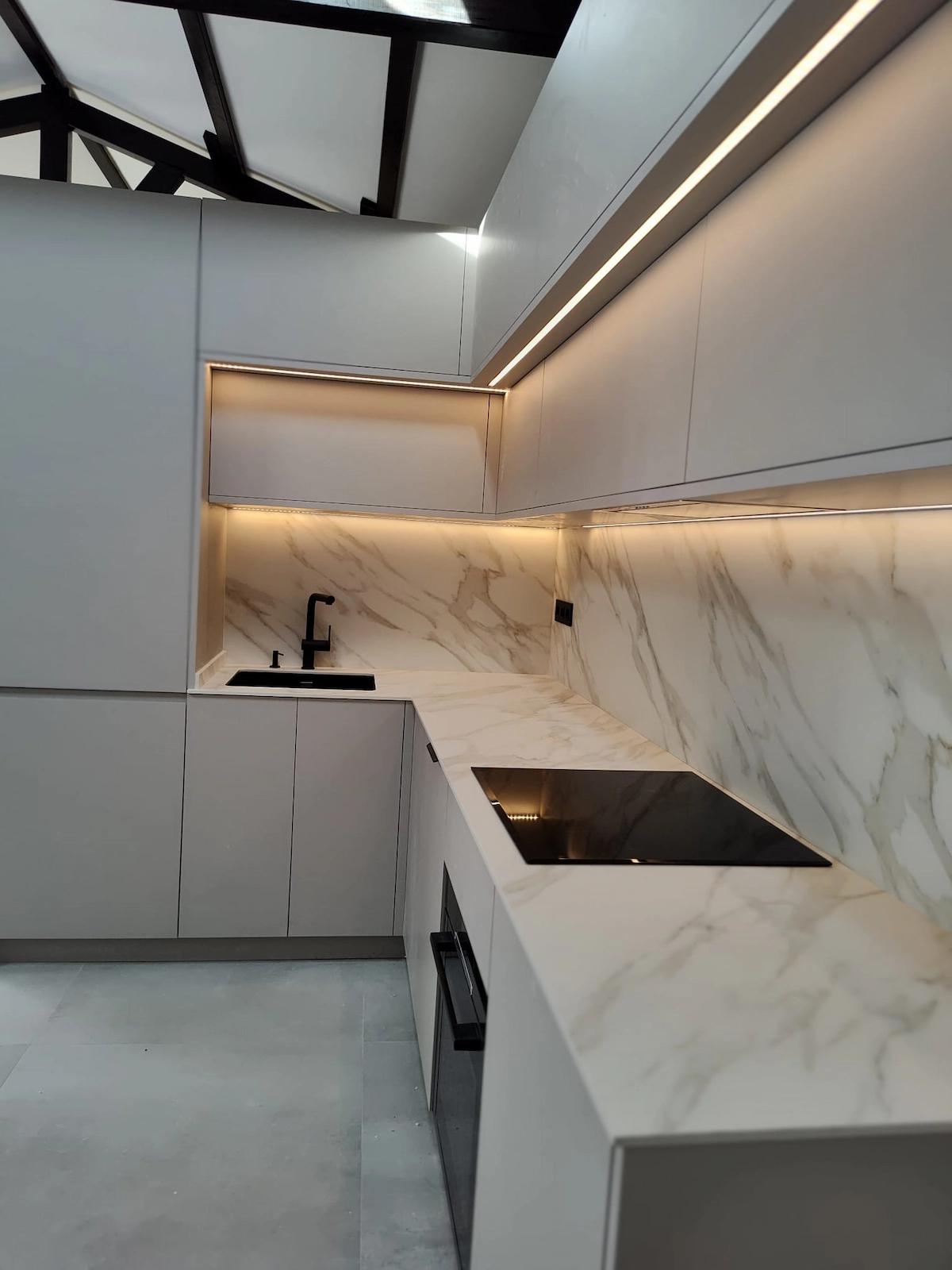 lavabo cocina moderna en torrelodones