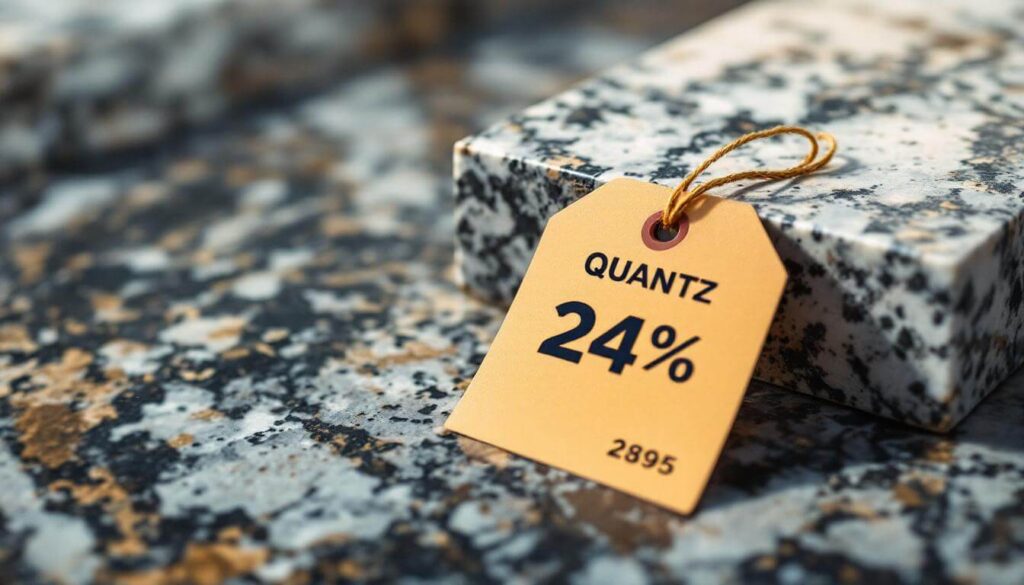 etiqueta de encimera