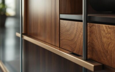 Materiales y acabados más demandados para armarios y vestidores