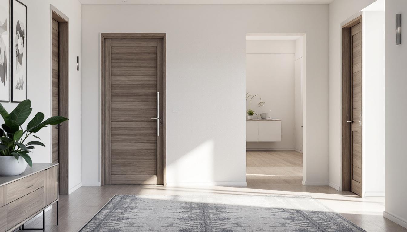 tendencias puertas interiores diseno contemporaneo