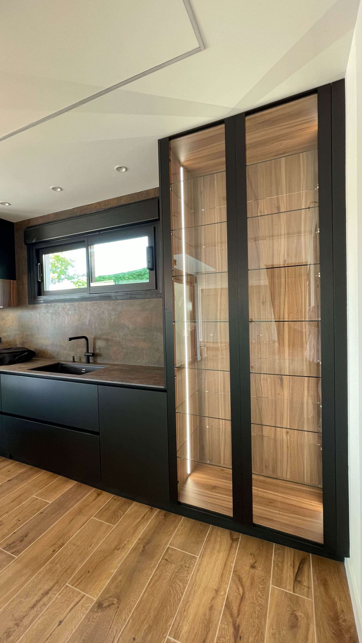 Armarios en cocina moderna