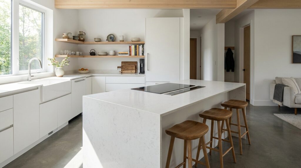 cocinas con península